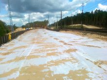 Budowa toru objazdowego nr 18 Kutno-Piła