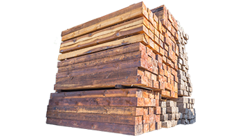 Podkłady i podrozjezdnice drewniane